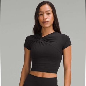 Lululemon Asymmetrical Front-Twist T-Shirt